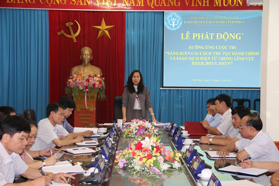 Vĩnh Phúc Tìm sáng kiến cải cách thủ tục hành chính và giao dịch điện tử trong lĩnh vực BHXH, BHYT, BHTN